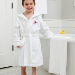 Махрові дитячі халати Kids White-1
