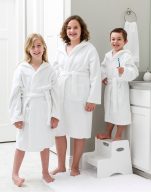 Махрові дитячі халати Kids White-2