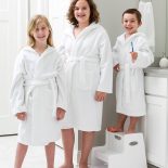 Махрові дитячі халати Kids White-2