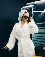 Махрові халати Classic White-0-143