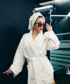Махрові халати Classic White