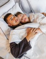 Постільна білизна перкаль Premium White-3